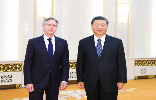 Antony Blinken, U.S. Secretary of State and Xi Jinping, President of the People's Republic of China
