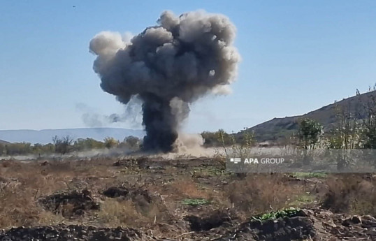 Landmine explodes in Gaybali village of Azerbaijan's Shusha, ANAMA employee injured