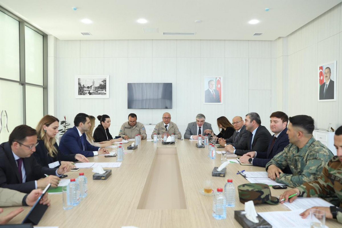 Aghdam hosted meeting of Working Group on Clearing of Mines and Unexploded Ordnances-PHOTO - Vimarsana News