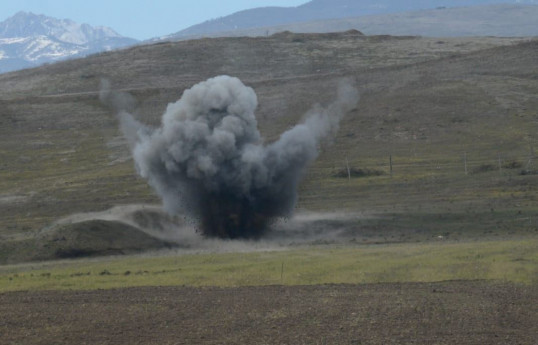 Mine explodes in Azerbaijan’s Aghdam, one person injured