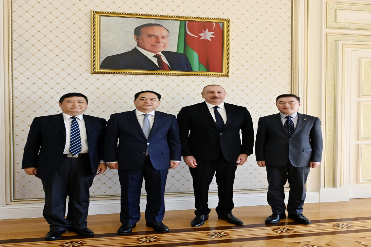 President Ilham Aliyev received President of Chinese People's Association for Friendship with Foreign Countries-UPDATED 