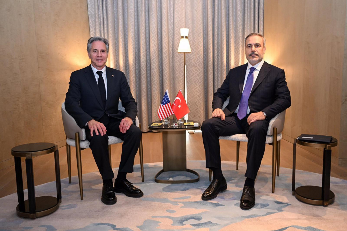Turkish FM Hakan Fidan met with Blinken in Riyadh