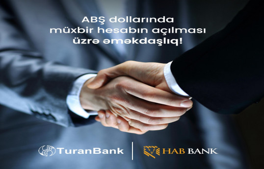 TuranBank to establish correspondent account in US dollars at Habib American Bank