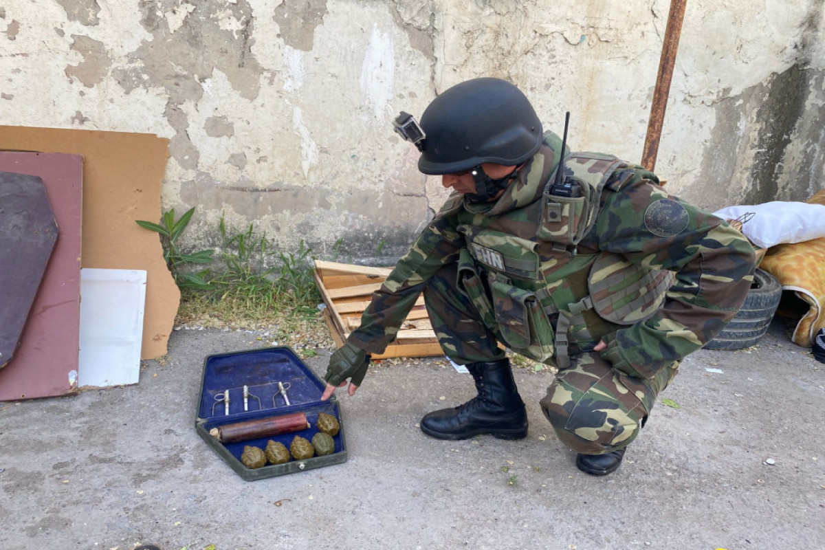 5 grenades were found in Azerbaijan's Sumgait-VIDEO 