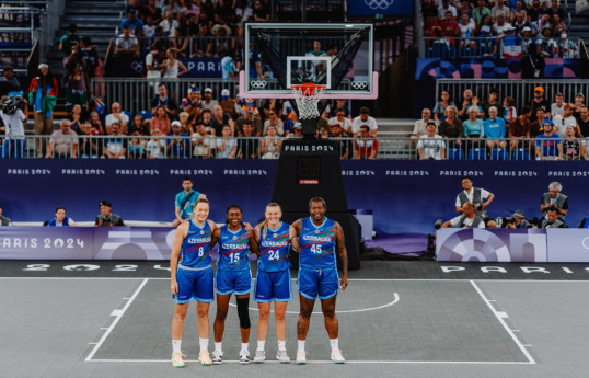 Azerbaijan Women’s 3x3 basketball team