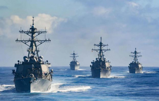 U.S. deploys 12 warships in Middle East amid rising tensions-Media 