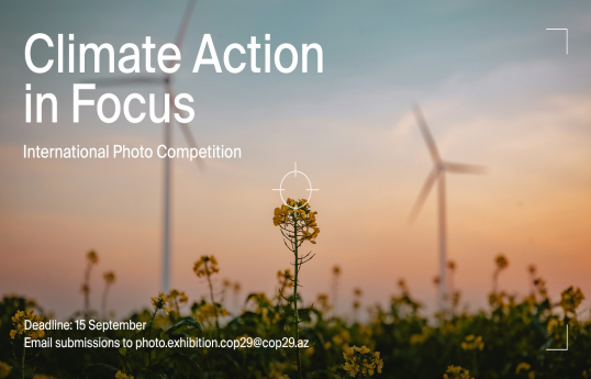 Climate Action in Focus: COP29 Azerbaijan operating company launches international photo competition