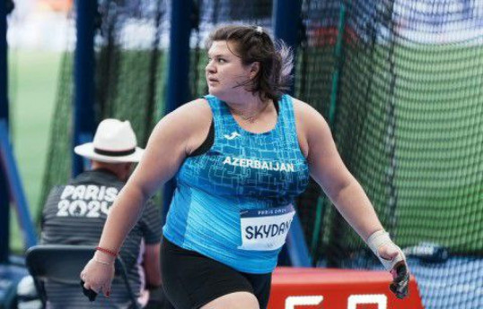Azerbaijani athlete Anna Skidan