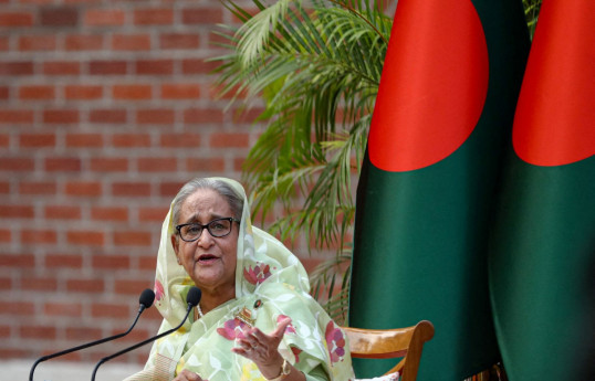 Sheikh Hasina, Prime Minister of Bangladesh