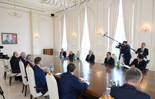 President Ilham Aliyev receives Security Council Secretary of Russian Federation