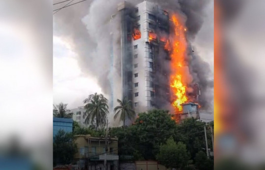 Bangladesh hotel fire kills at least 24 people