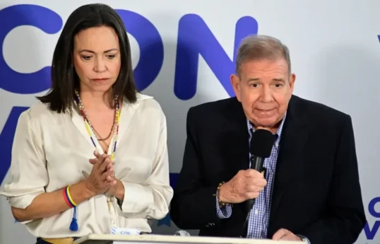 María Corina Machado and Edmundo González, Venezuelan opposition leaders