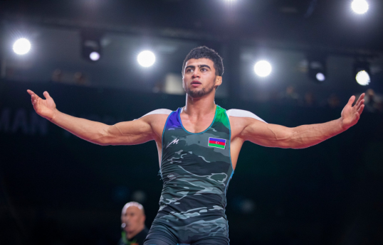 Azerbaijan's Greco-Roman wrestler Hasrat Jafarov