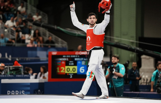 Azerbaijani taekwondo fighter Gashim Magomedov