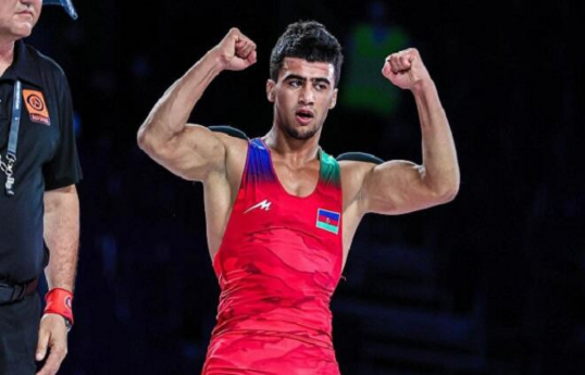 Azerbaijan's Greco-Roman wrestler Hasrat Jafarov
