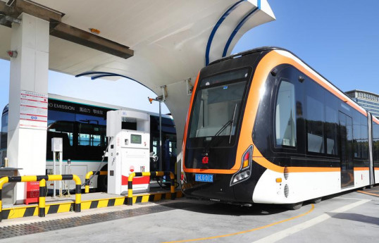 Shanghai to fully switch to new energy buses, taxis by 2027