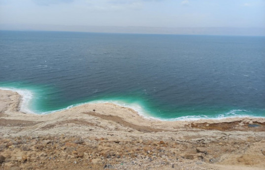 Caspian sea level continues dropping: Service