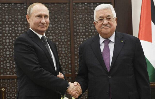 Vladimir Putin, Mahmoud Abbas
