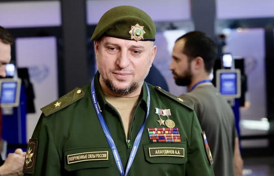 Apty Alaudinov, deputy chief of the Russian Armed Forces’ Main Military-Political Department and commander of the Akhmat special forces commando unit