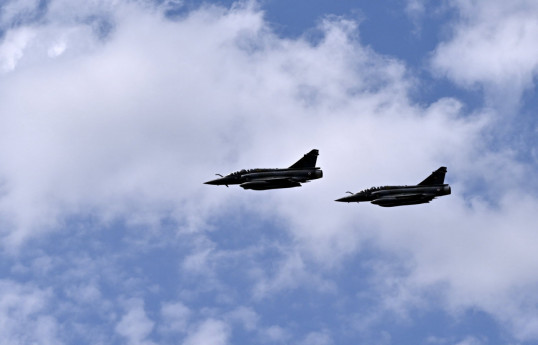 Two French Mirage fighter jets collided in mid-air