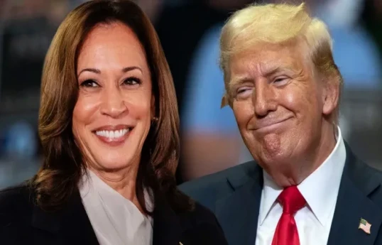 Kamala Harris, Donald Trump