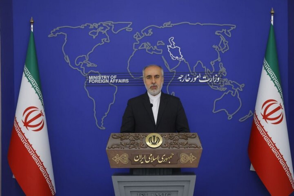 Nasser Kanani, spokesman for the Iranian Ministry of Foreign Affairs