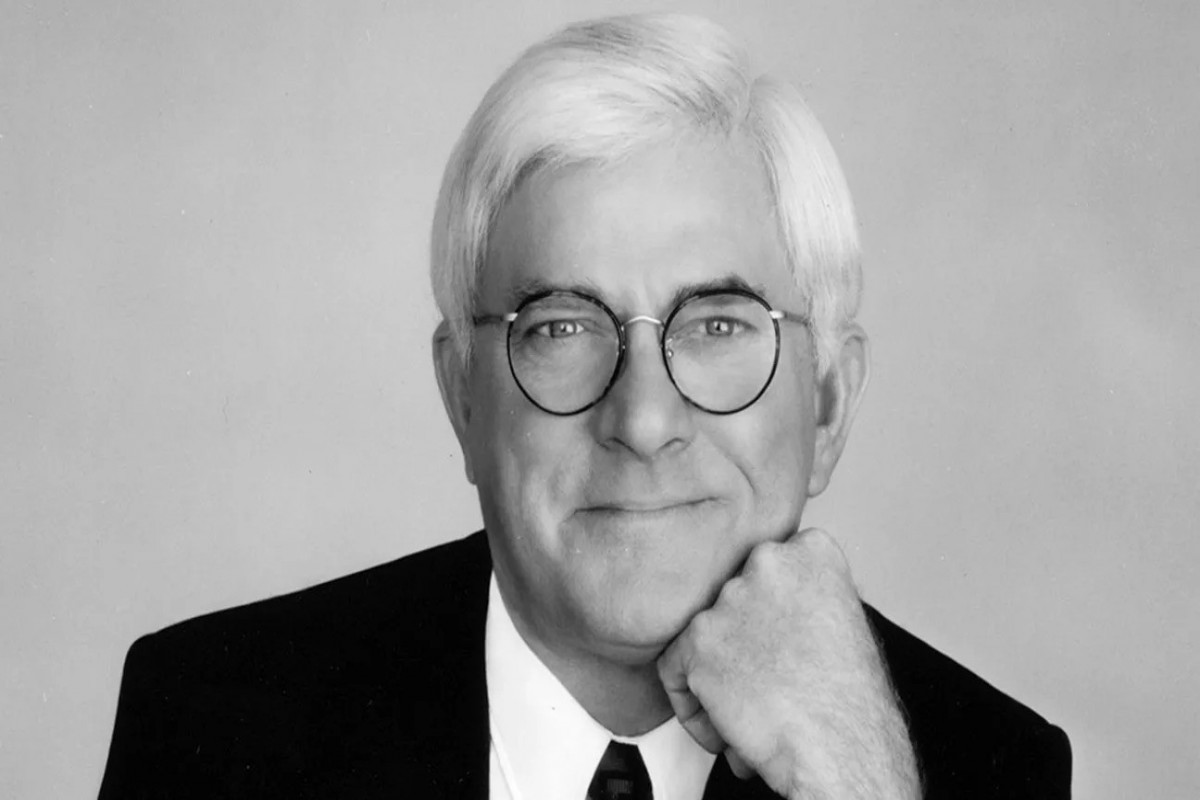 Phil Donahue, American media personality and writer