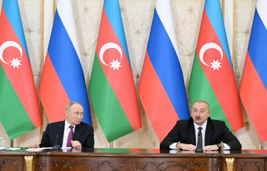 Russian President Vladimir Putin and