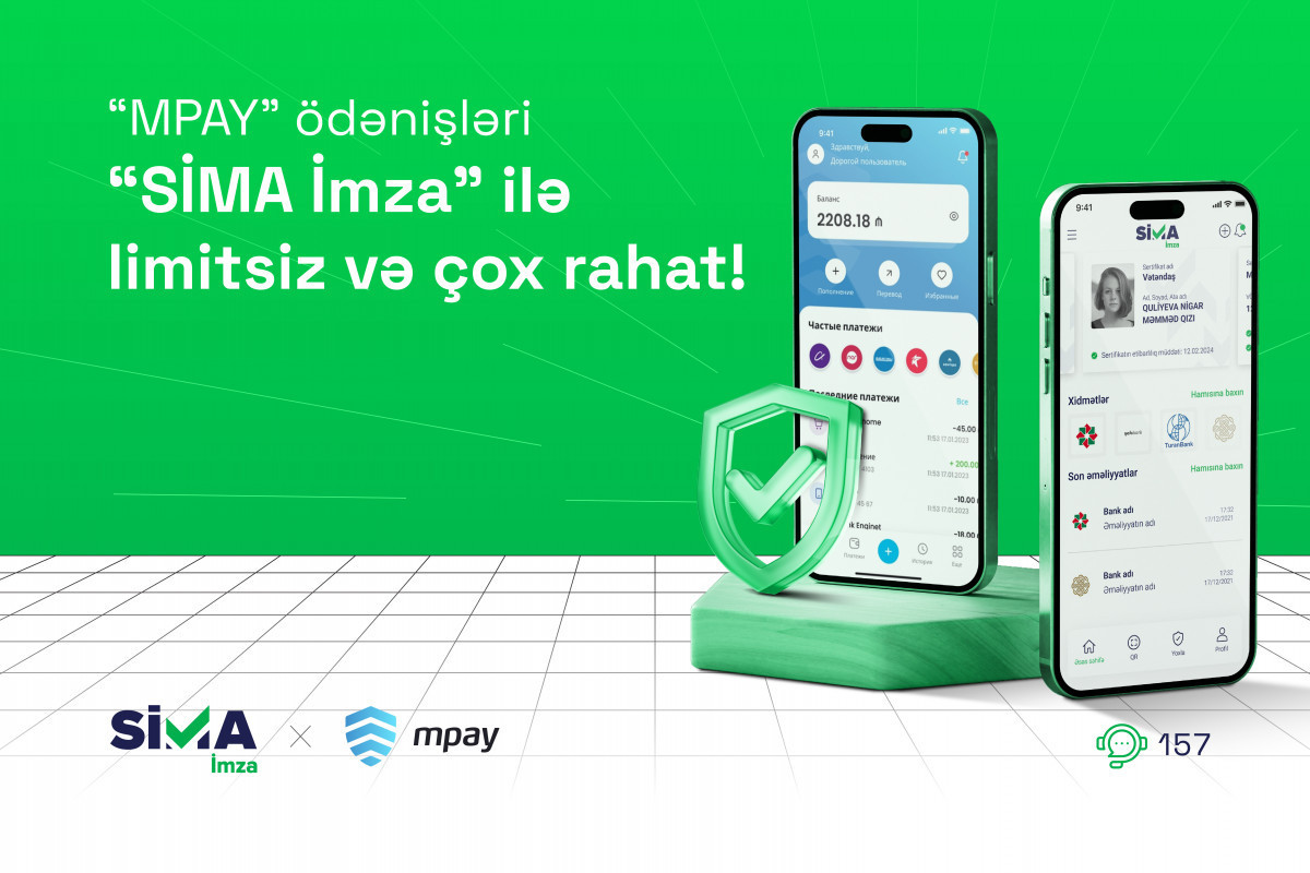 “MPAY” payments are unlimited and easy with SIMA Imza!