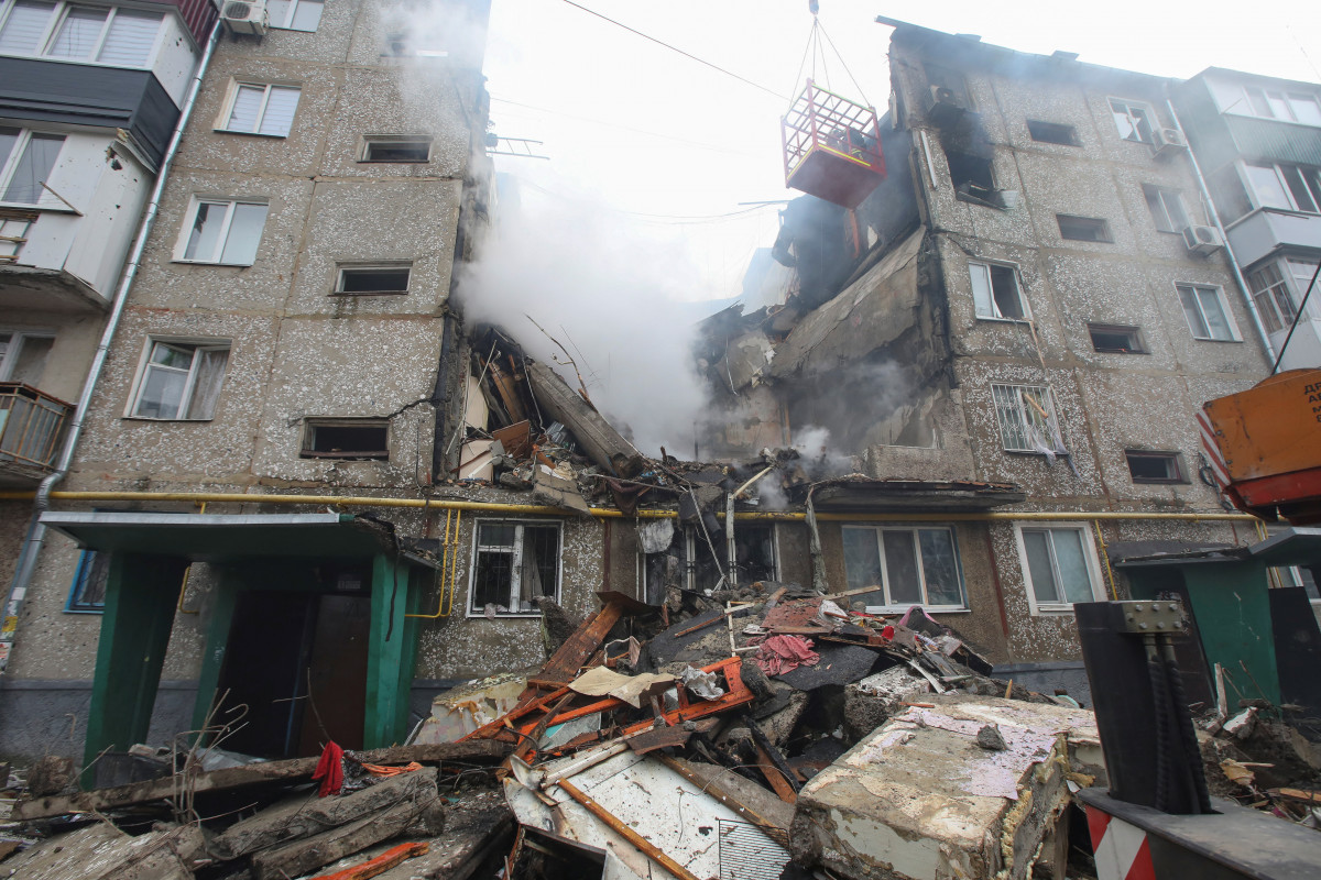 Russian guided bombs kill two in Ukraine