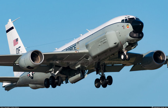 US sends reconnaissance plane to snoop on Russia