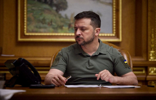 Ukraine's President Volodymyr Zelenskiy