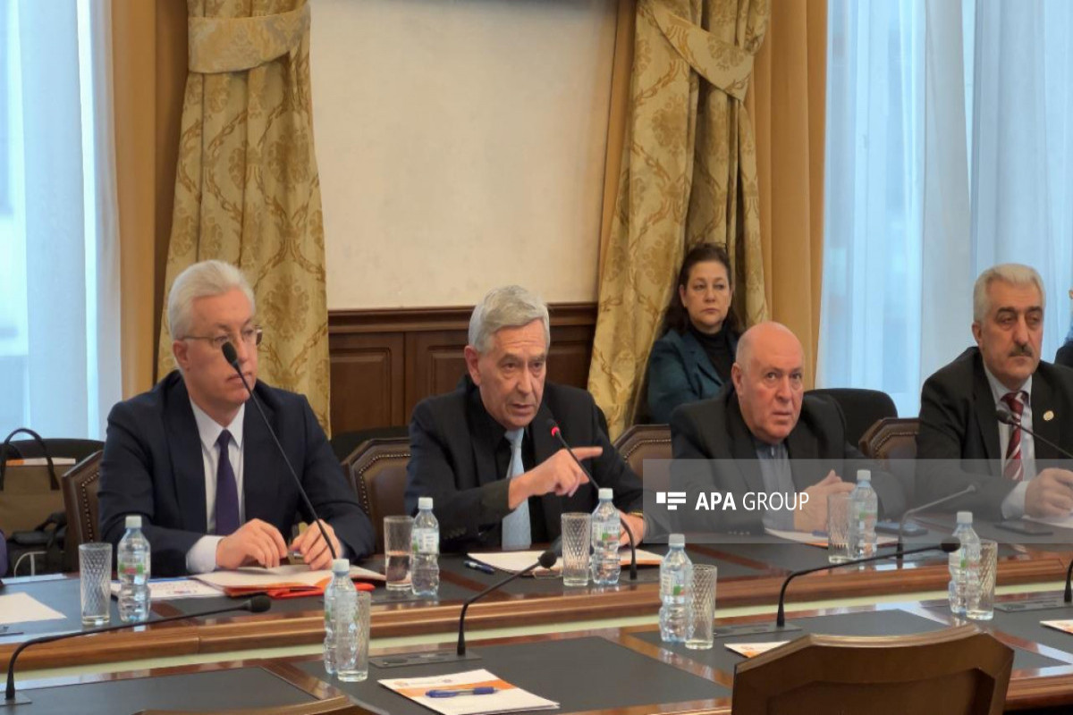 “Why does Russian media not cover reconstruction works in Garabagh?” topic was discussed in Moscow -PHOTO 