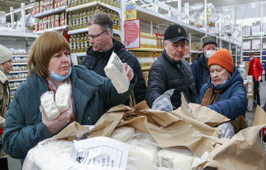 Weekly inflation in Russia grows to 0.16%