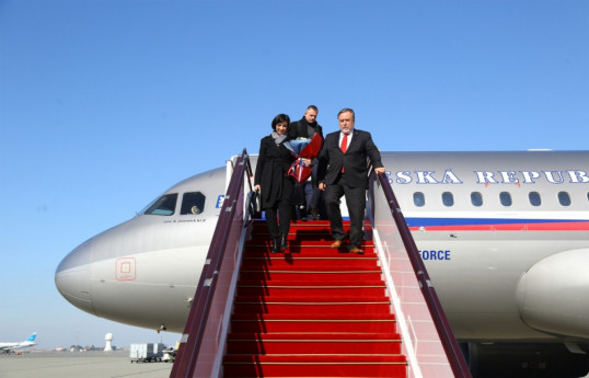 President of Czech Parliament's Chamber of Deputies arrives in Azerbaijan for official visit