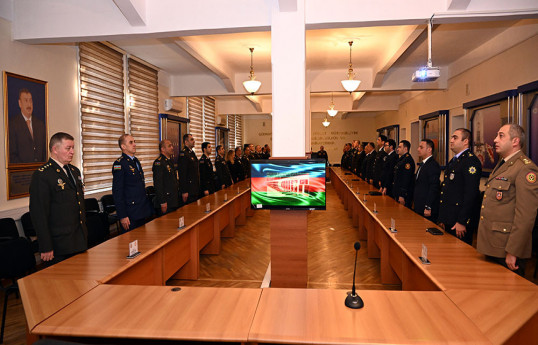 Azerbaijan's Strategic Studies and State Defense Management Academic Course’s opening ceremony was held -PHOTO 