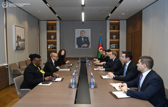Azerbaijani FM meets with Executive Secretary of UNFCCC