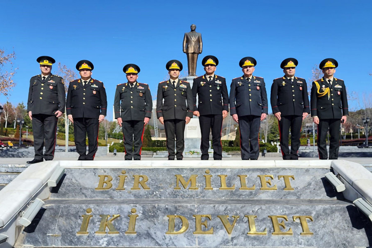 A group of high-ranking servicemen of the Azerbaijan Army continues visiting Türkiye