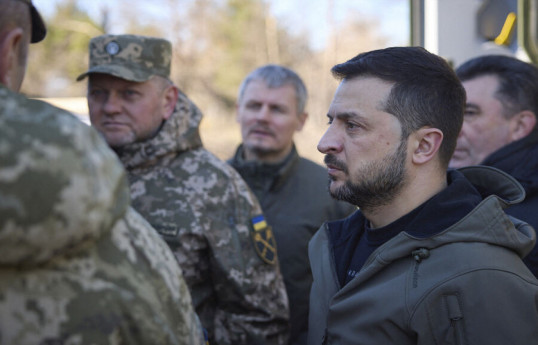 Commander-in-Chief of Ukrainian Armed Forces reports progress of hostilities to Zelenskyy