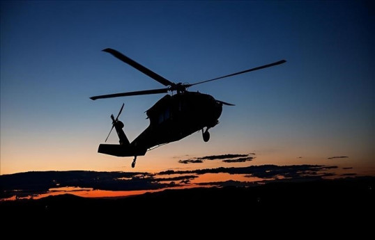 2 pilots killed in helicopter crash in southeastern Turkiye: Interior Minister