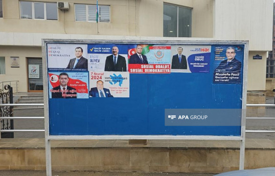 Presidential pre-election campaign ends in Azerbaijan tomorrow