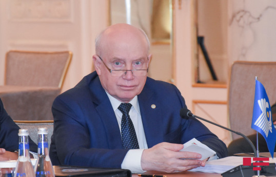 the Secretary General of the Commonwealth of Independent States (CIS) Sergey Lebedev