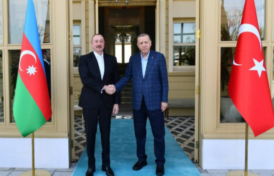 Ilham Aliyev, President of the Republic of Azerbaijan and Recep Tayyip Erdogan, President of the Republic of Türkiye