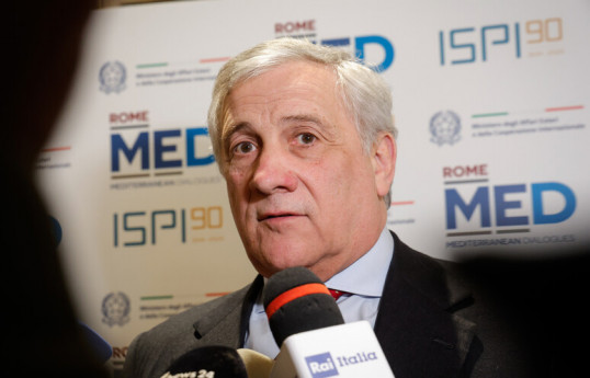 Foreign Minister of Italy Antonio Tajani