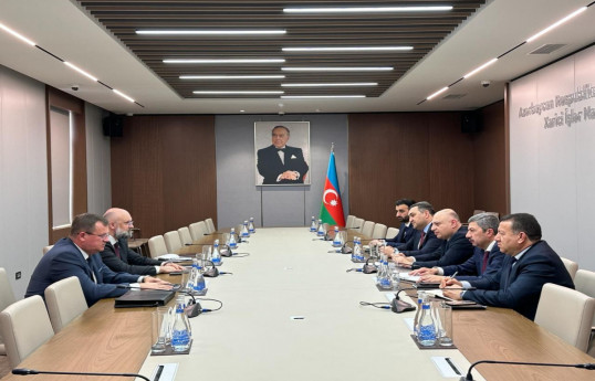 Azerbaijani Deputy FM meets with Belarus President Administration's head of foreign policy department