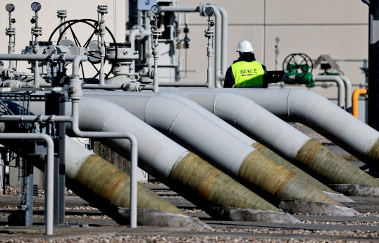 Gas reserves in Europe below 69%, gas supply via Ukraine at 42.4 mcm