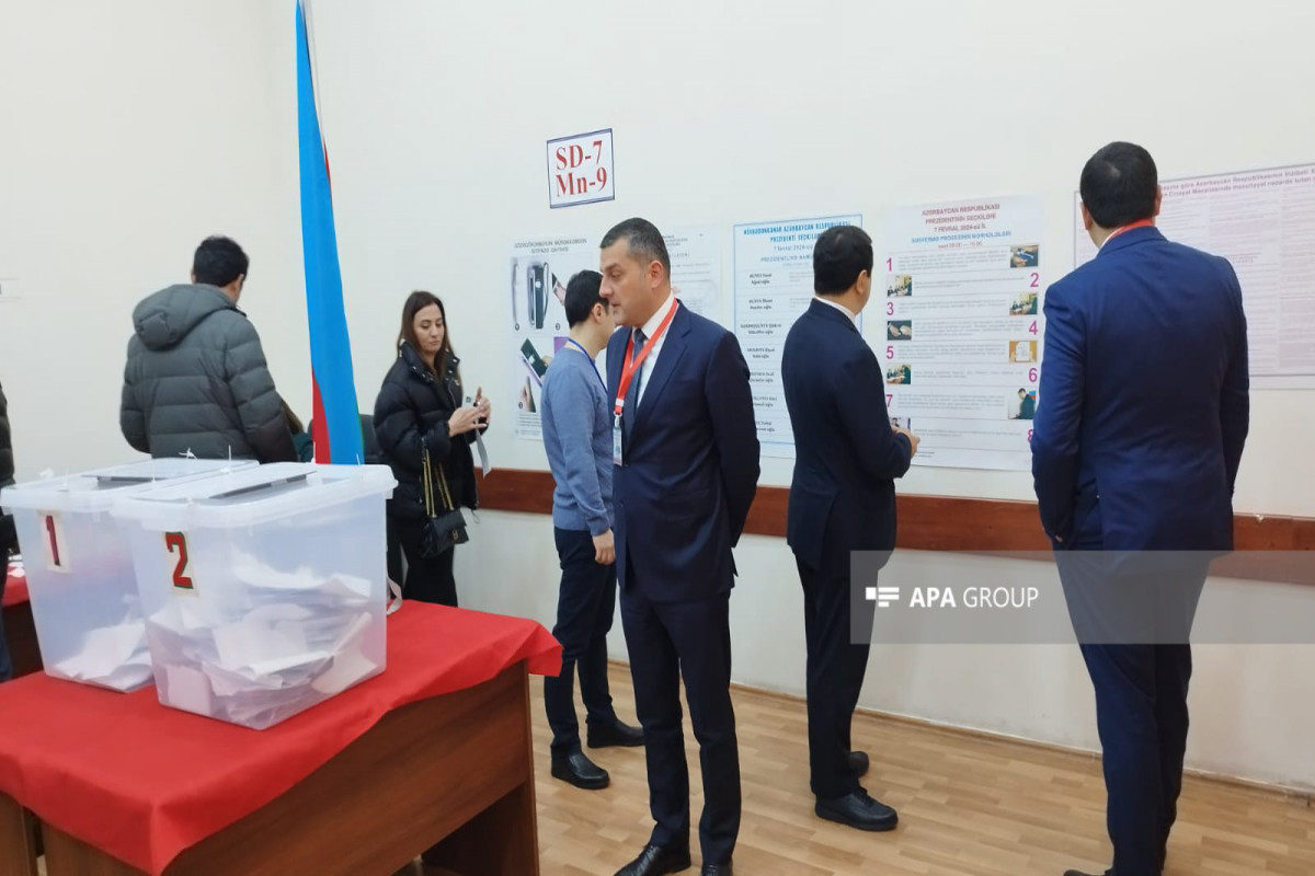 Georgian Parliament delegation observe presidential elections in Azerbaijan