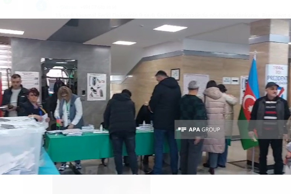 Exit-poll being held in Azerbaijan