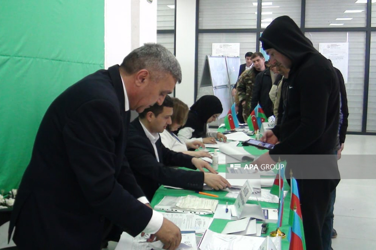 Azerbaijan established polling station in liberated Fuzuli city after 30 years:  Voter turnout is high - PHOTO -VIDEO 