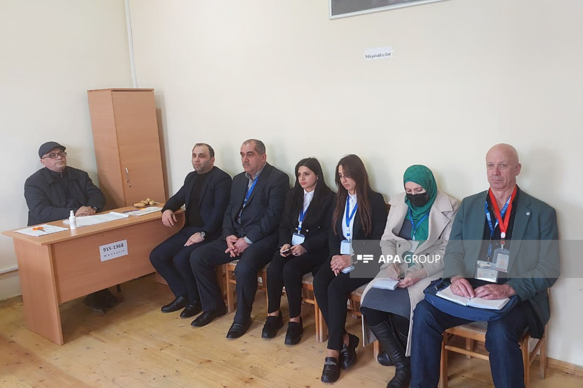 OSCE observers monitor elections in Azerbaijan